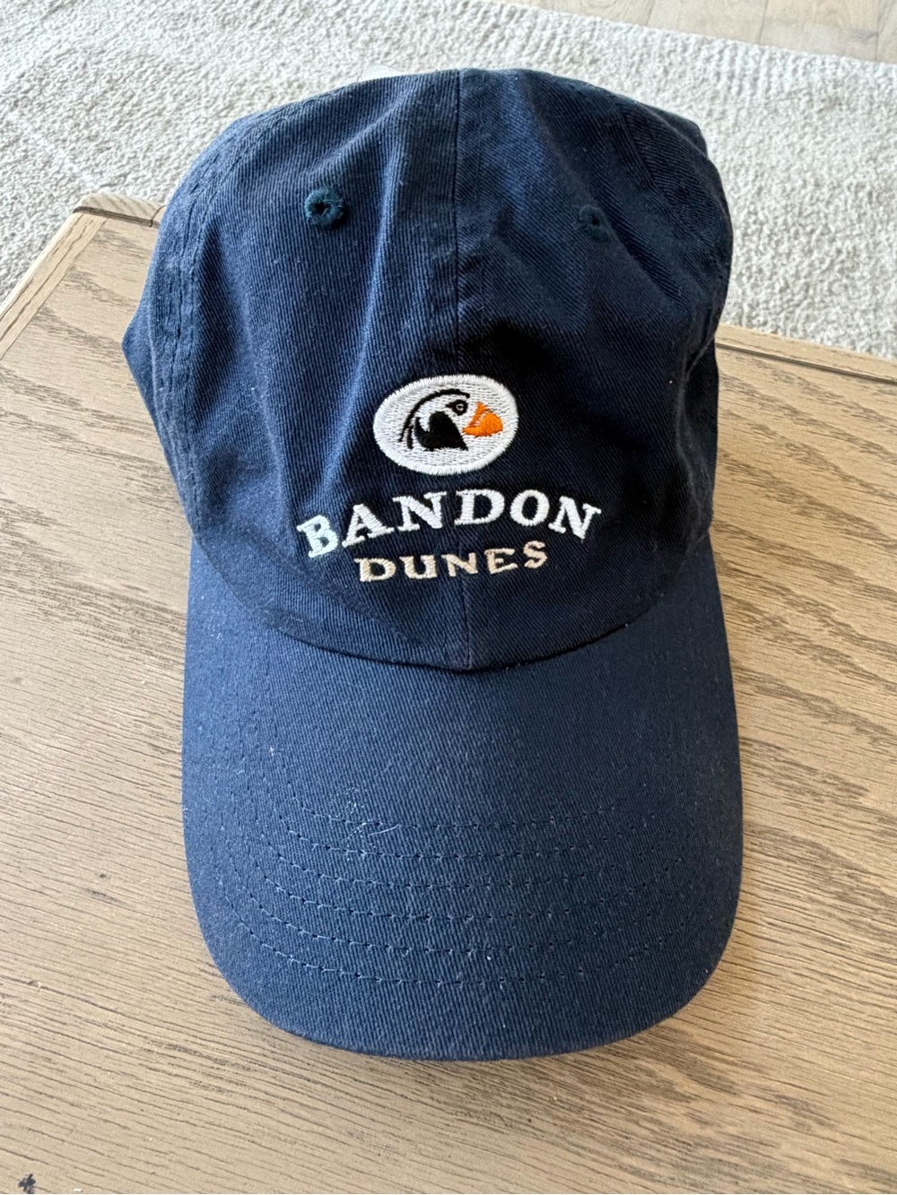 Bandon Dunes Golf Hat Blue Adjustable